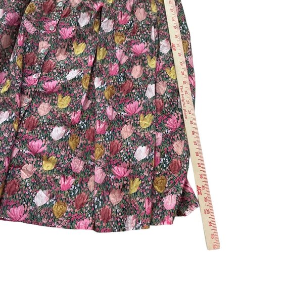 Birgitte Herskind Floral Print Midi Skirt Size 36 Cotton Womens Spring Fashion - Picture 5 of 6